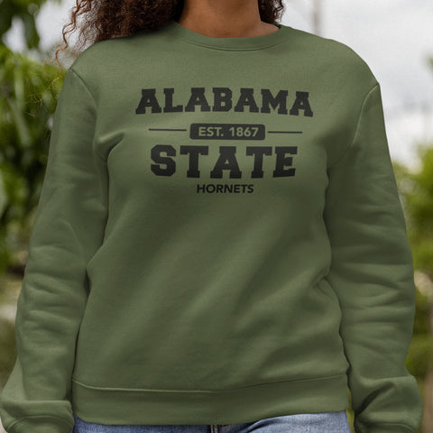 Alabama State Hornets Fatigue Green (Sweatshirt)