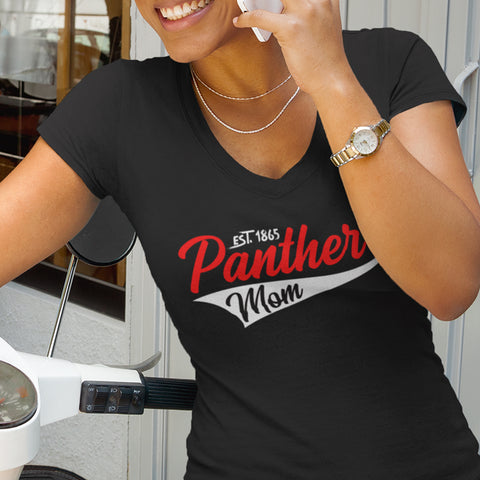 Panther Mom 1865 - Clark Atlanta University (Women's V-Neck)