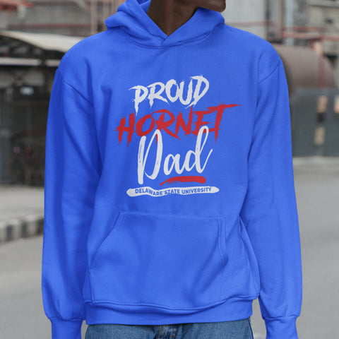 Proud Delaware State Hornet Dad NextGen (Unisex Hoodie)
