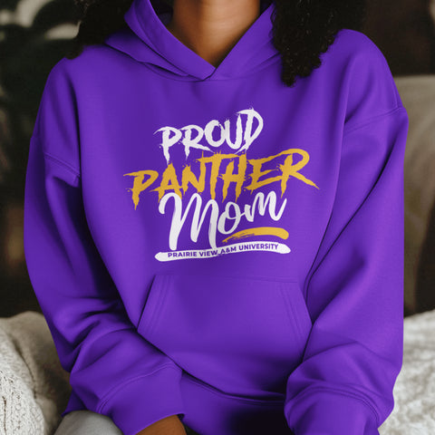 Proud Panther Mom NextGen (Unisex Hoodie) Prairie View A&M
