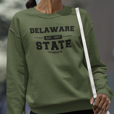 Delaware State Fatigue Green (Sweatshirt)