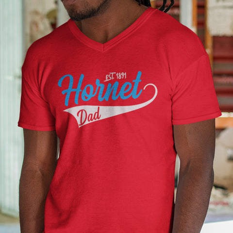 Hornets Dad 1891 (Men's V-Neck)
