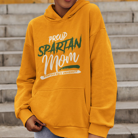 Proud Spartan Mom NextGen (Unisex Hoodie) Norfolk State University