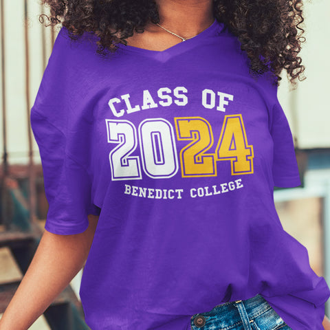 Benedict College Class of YYYY (Women's V-Neck)