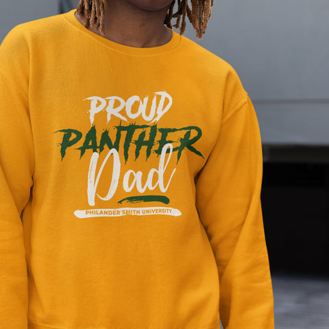 Proud Philander Smith Panther Dad NextGen (Unisex Sweatshirt)
