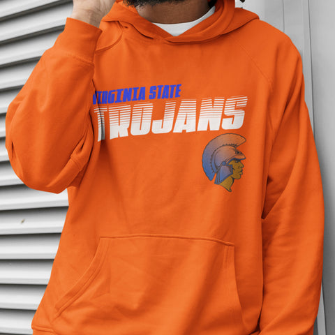 Virginia State Trojans Retro Edition (Women's Hoodie)