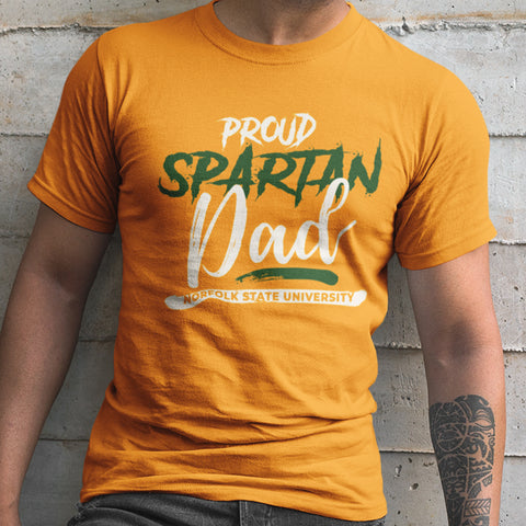Proud Spartan Dad NextGen (Men's Short Sleeve) Norfolk State University