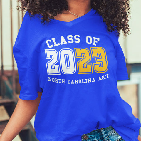 NCA&T Class of YYYY (Women's V-Neck)