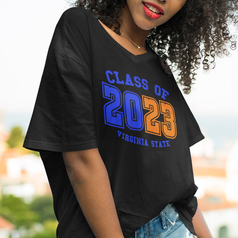 Virginia State Univ Class of YYYY (Women's V-Neck)