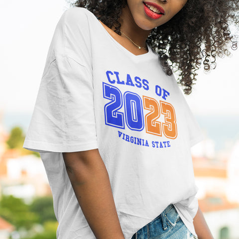 Virginia State Univ Class of YYYY (Women's V-Neck)