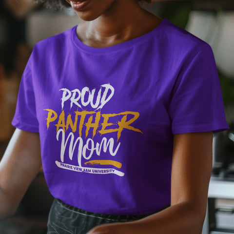 Proud Panther Mom NextGen (Women's Short Sleeve) Prairie View A&M