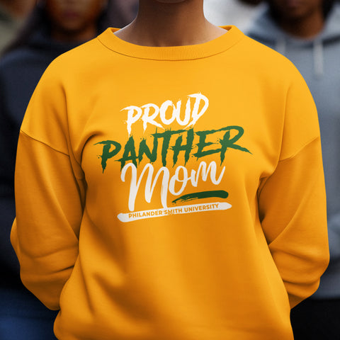 Proud Philander Smith Panther Mom NextGen (Unisex Sweatshirt)