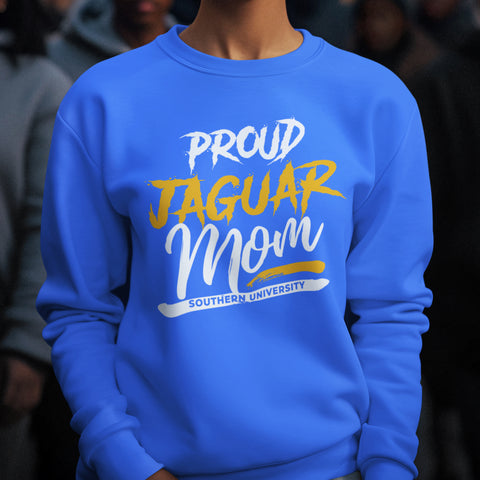 Proud Jaguar Mom NextGen (Unisex Sweatshirt) Southern University