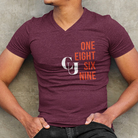 Est. 1869 Claflin University (Men's V-Neck)