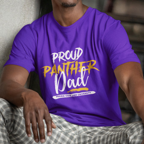 Proud Panther Dad NextGen (Men's Short Sleeve) Prairie View A&M