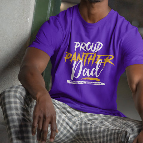 Proud Panther Dad NextGen (Men's Short Sleeve) Prairie View A&M