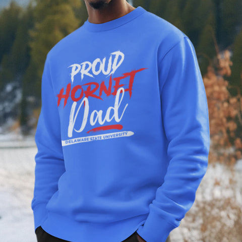 Proud Delaware State Hornet Dad NextGen (Unisex Sweatshirt)