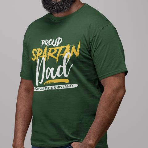 Proud Spartan Dad NextGen (Men's Short Sleeve) Norfolk State University