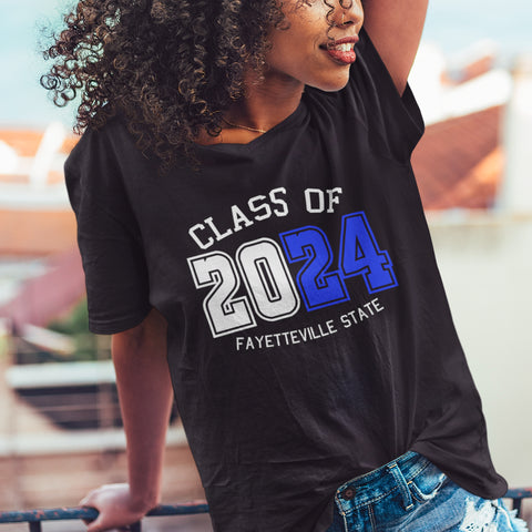 Fayetteville State Class of YYYY (Women's V-Neck)