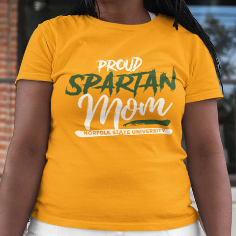 Proud Spartan Mom NextGen (Women's Short Sleeve) Norfolk State University