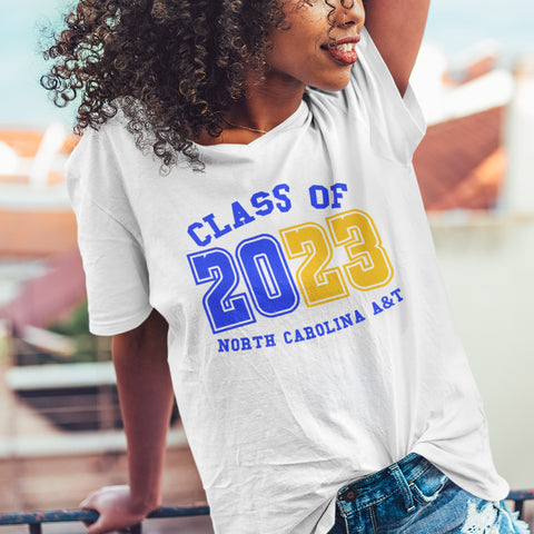 NCA&T Class of YYYY (Women's V-Neck)