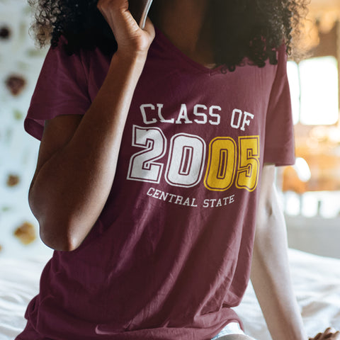 Central State Class of YYYY (Women's V-Neck)