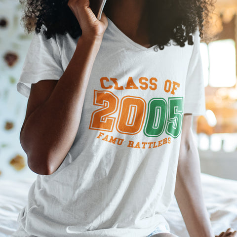 FAMU Class of YYYY (Women's V-Neck)