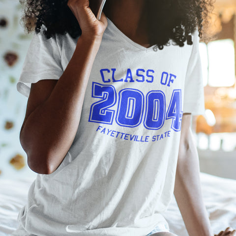 Fayetteville State Class of YYYY (Women's V-Neck)
