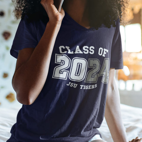 Jackson State Univ Class of YYYY (Women's V-Neck)