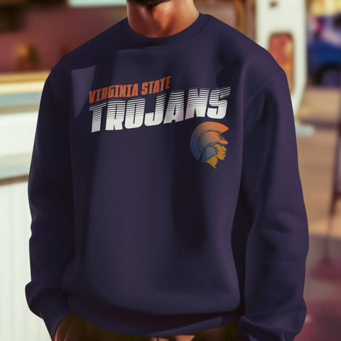 Virginia State Trojans Retro Edition (Sweatshirt)