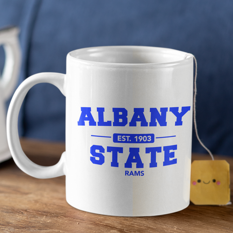 Albany State University - Rams Sweatsuit - (Hoodie + Sweatpants)