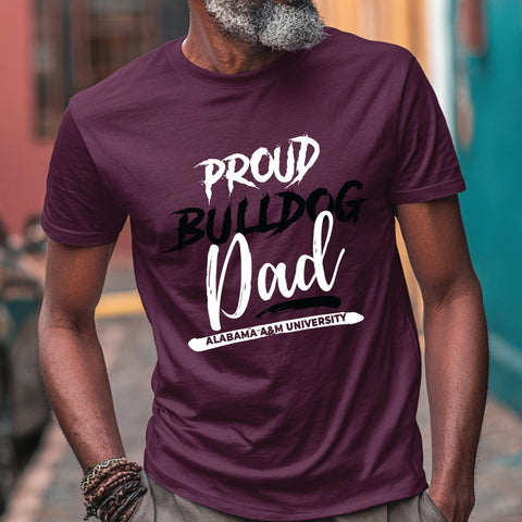 Proud AAMU Bulldog Dad (Men's Short Sleeve) Alabama A&M University