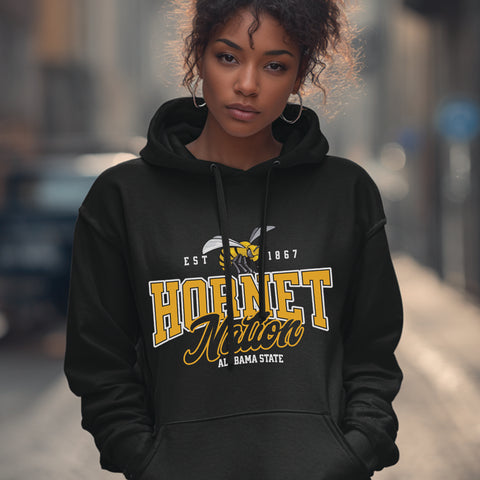 Alabama State "Hornet Nation" (Unisex Hoodie)