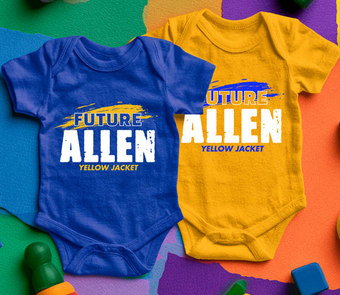 Allen University Yellow Jackets 2-Pack (Onesie)