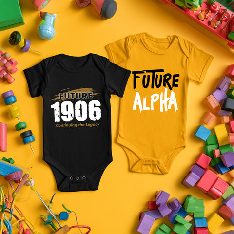 Alpha Phi Alpha 2-Pack v.2 (Onesie) - Alphas Infant Bodysuit