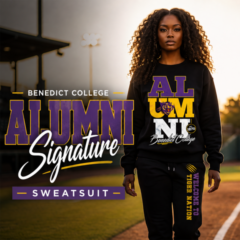 Benedict College Alumni Signature Series Sweatsuit - (Sweatshirt + Sweatpants)