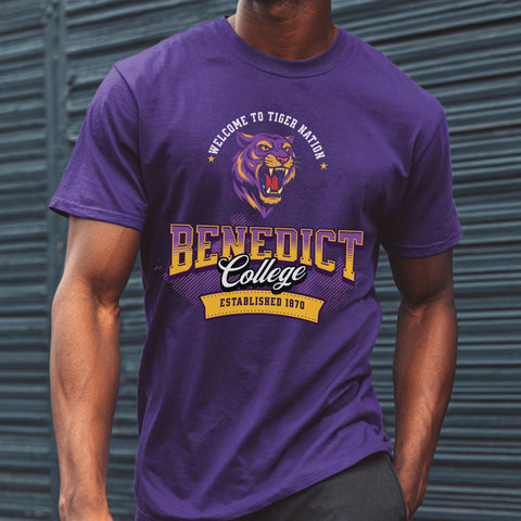 Benedict College "Tiger Nation" (Men's Short Sleeve)