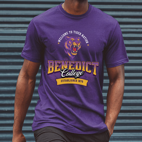 Benedict College "Tiger Nation" (Men's Short Sleeve)