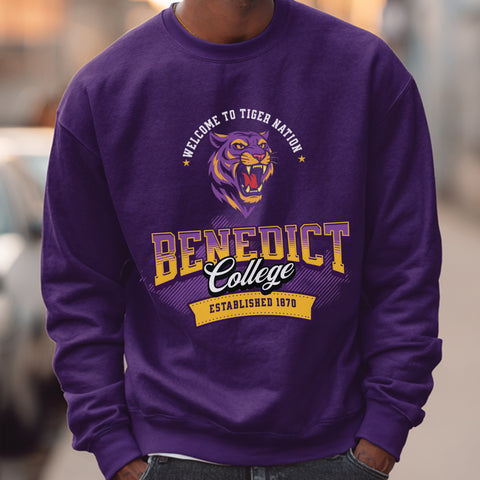 Tiger Nation - Benedict College (Unisex Sweatshirt)
