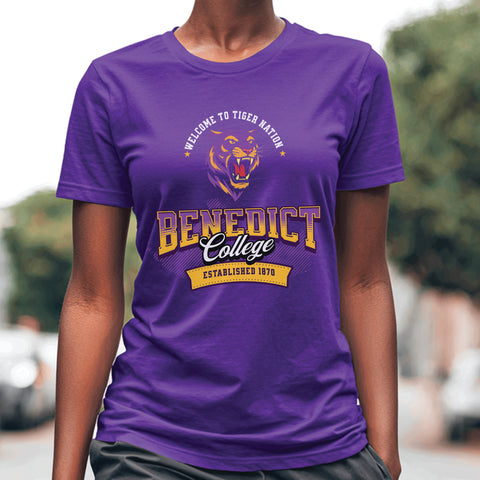 Benedict College "Tiger Nation" (Women's Short Sleeve)