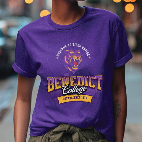 Benedict College "Tiger Nation" (Women's Short Sleeve)