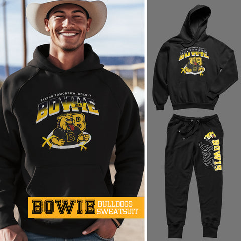 Bowie State University - Bowie Bold Sweatsuit - (Hoodie + Sweatpants)
