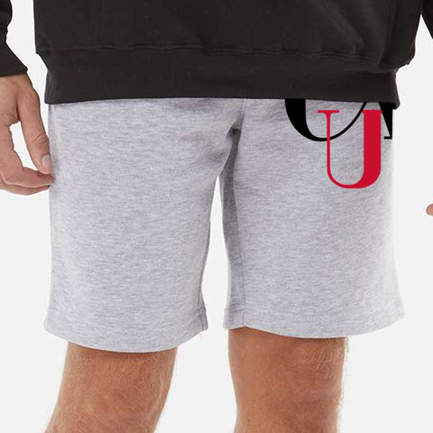 Clark Atlanta University (Athletic Heather Midweight Fleece Shorts)