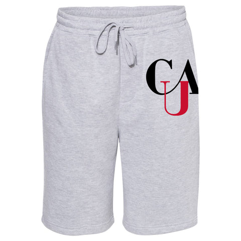 Clark Atlanta University (Athletic Heather Midweight Fleece Shorts)