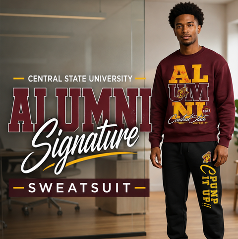 Central State University Alumni Signature Series Sweatsuit (Sweatshirt + Sweatpants)