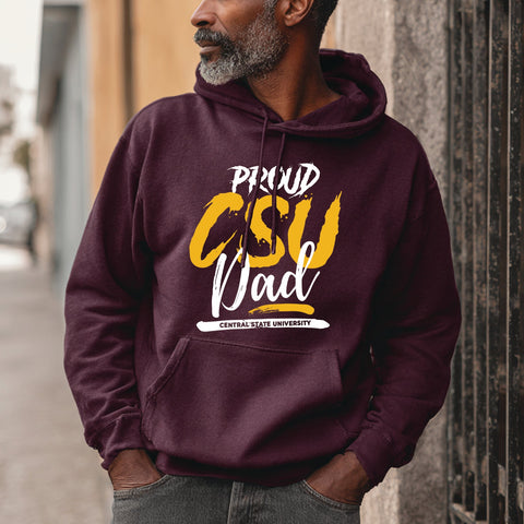 Proud Central State University Dad (Unisex Hoodie)