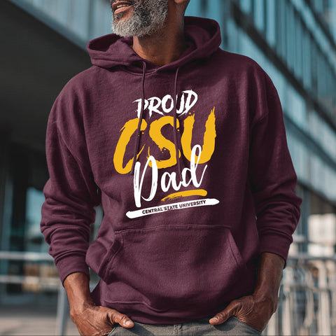 Proud Central State University Dad (Unisex Hoodie)