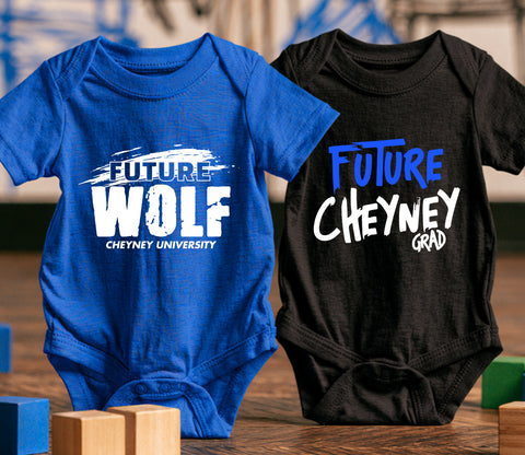 Cheyney University Wolfpack 2-Pack v.2 (Onesie)