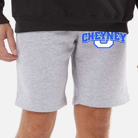 Cheyney University (Athletic Heather Midweight Fleece Shorts)
