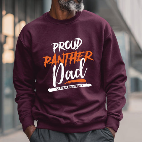 Proud Claflin Panther Dad (Unisex Sweatshirt) Claflin University